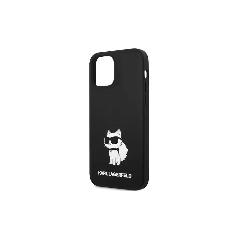 Hurtownia GSM - Case Karl Lagerfeld KLHCP12MSNCHBCK Apple iPhone 12/12 Pro Hardcase schwarz/black Silikon Choupette - KLD1459 - {ean13} - Hurt