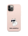 Hurtownia GSM - Etui Karl Lagerfeld KLHCP12MSNCHBCP Apple iPhone 12/12 Pro hardcase růžový/pink silikon Choupette - KLD1460 - {ean13} - Hurt