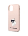 Hurtownia GSM - Etui Karl Lagerfeld KLHCP12MSNCHBCP Apple iPhone 12/12 Pro hardcase růžový/pink silikon Choupette - KLD1460 - {ean13} - Hurt