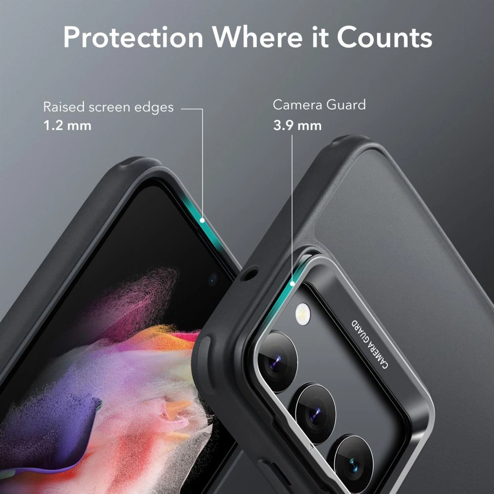 Hurtownia GSM - Case ESR Classic Kickstand Samsung Galaxy S23 Frosted Black - ESR653 - {ean13} - Hurt