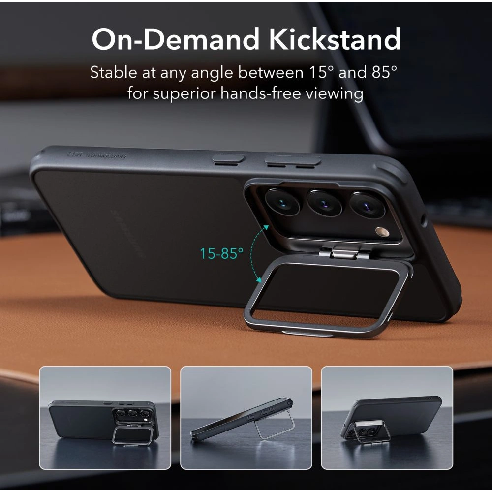 Hurtownia GSM - Case ESR Classic Kickstand Samsung Galaxy S23+ Plus Frosted Black - ESR655 - {ean13} - Hurt