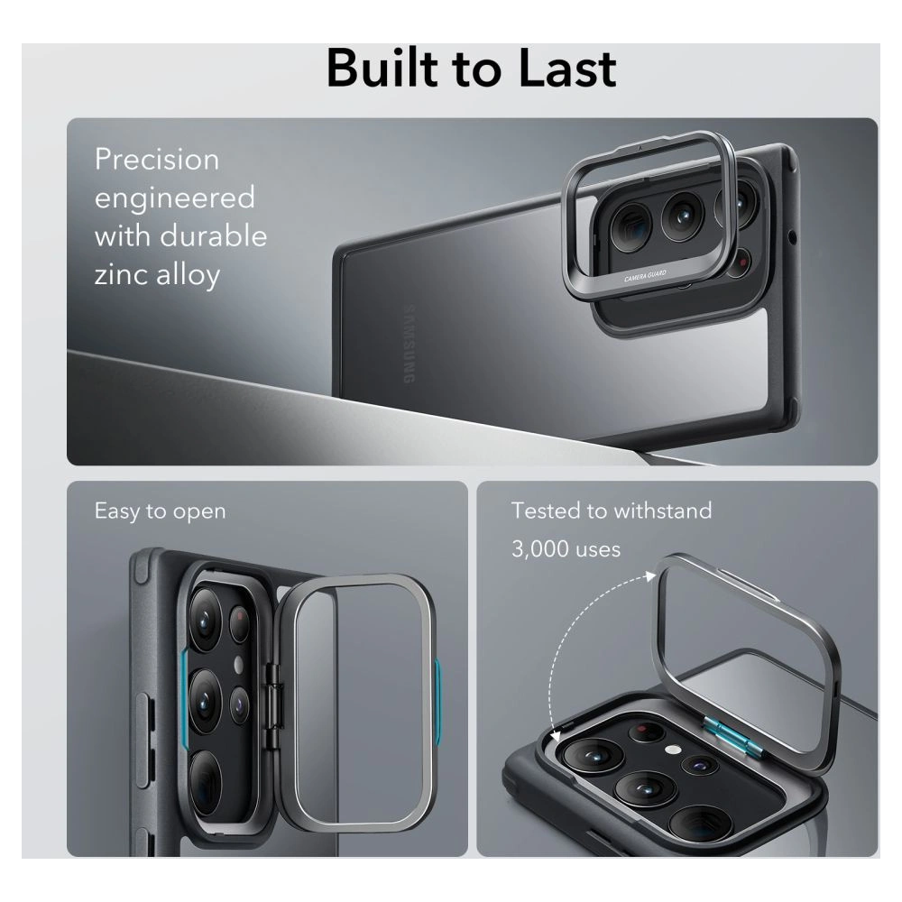 Hurtownia GSM - Etui ESR Classic Kickstand Samsung Galaxy S23 Ultra Čiré/černé - ESR657 - {ean13} - Hurt
