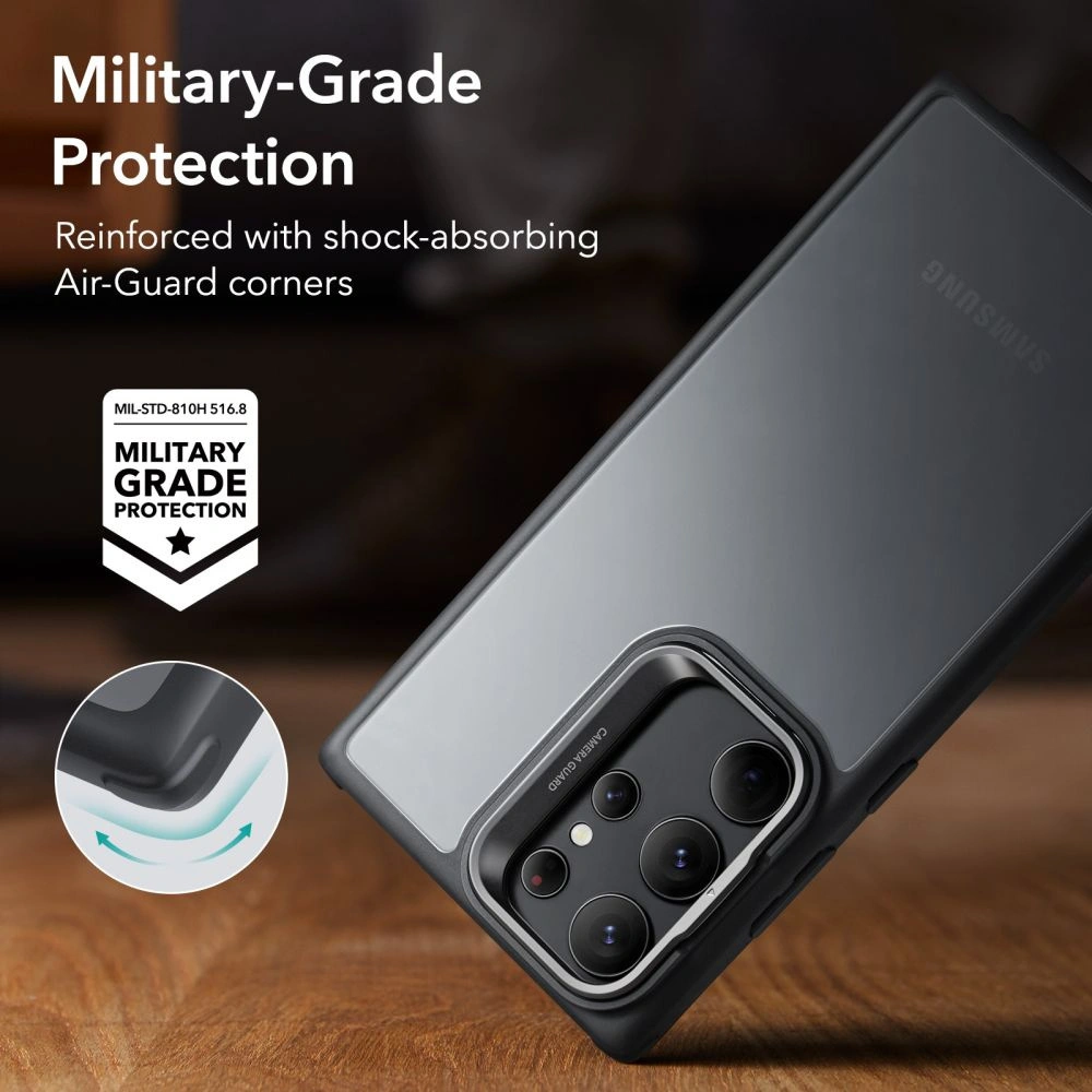 Wholesale ESR Classic Kickstand Samsung Galaxy S23 Ultra Clear/black - ESR657 - {ean13} - Hurt