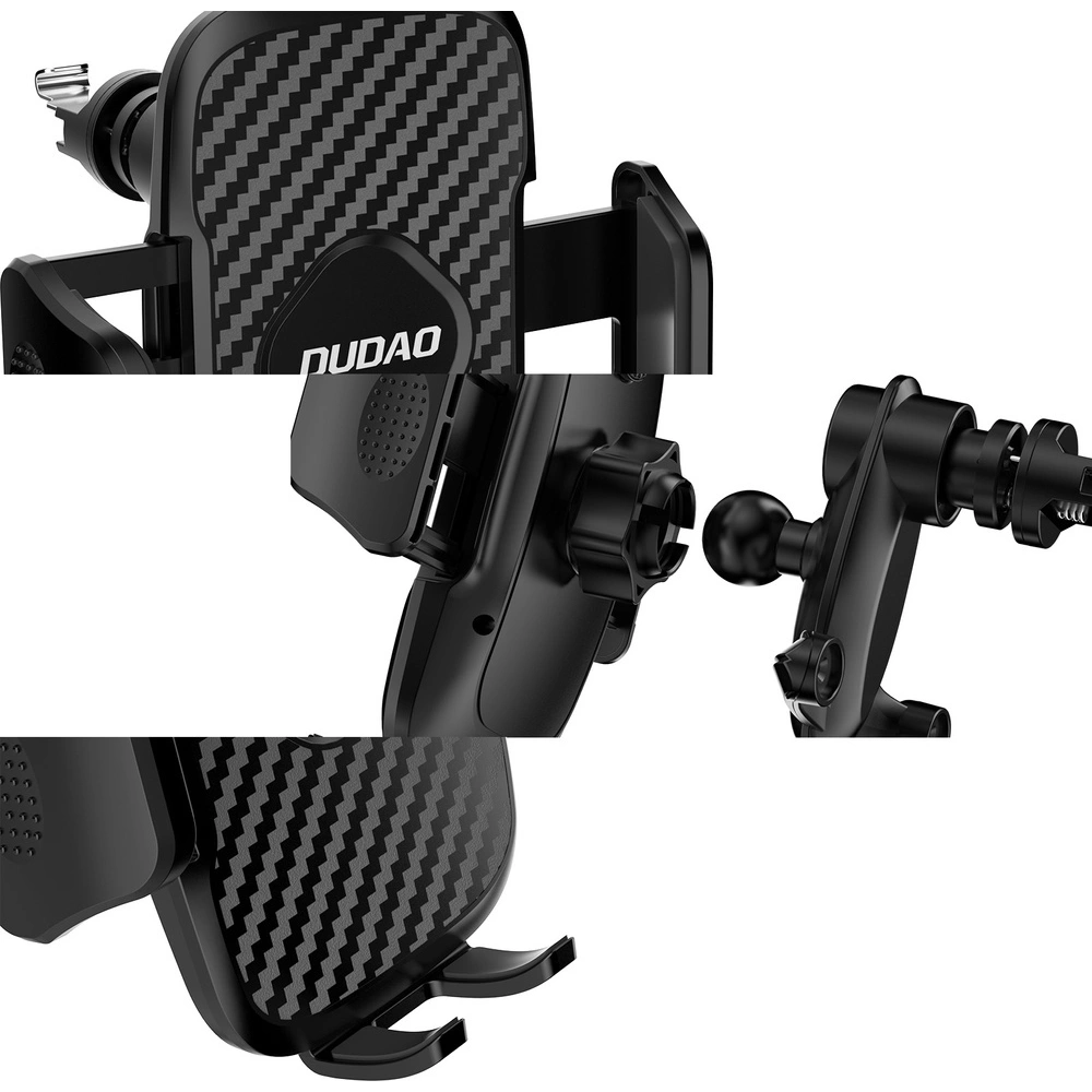 Hurtownia GSM - Uchwyt samochodový Dudao na mřížku ventilace černý (F2 Pro black) - DDA251 - {ean13} - Hurt