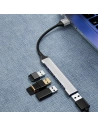 Hurtownia GSM - Dudao HUB 4in1 USB-A/4x USB-A(3 x USB 2.0/USB 3.0) 6,3cm černý (A16B) - DDA252 - {ean13} - Hurt