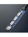 Hurtownia GSM - Dudao HUB 4in1 USB-A/4x USB-A(3 x USB 2.0/USB 3.0) 6,3cm černý (A16B) - DDA252 - {ean13} - Hurt