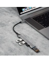 Hurtownia GSM - Dudao HUB 4in1 USB-C/4x USB-A(3 x USB 2.0/USB 3.0) 6,3cm černý (A16T) - DDA253 - {ean13} - Hurt