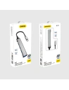 Hurtownia GSM - Dudao HUB 4in1 USB-C/4x USB-A(3 x USB 2.0/USB 3.0) 6,3cm černý (A16T) - DDA253 - {ean13} - Hurt