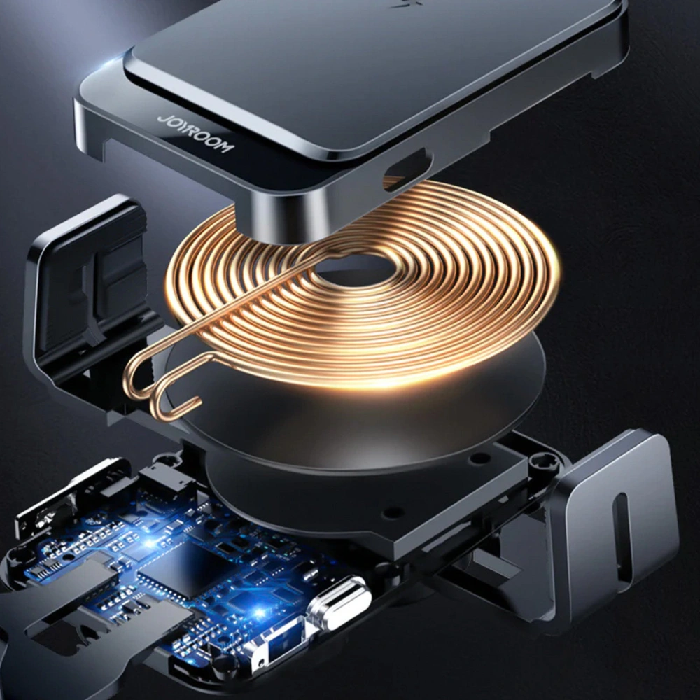 Wholesale Joyroom Car Mount Holder Wireless Charger black (JR-ZS219) - JYR597 - {ean13} - Hurt