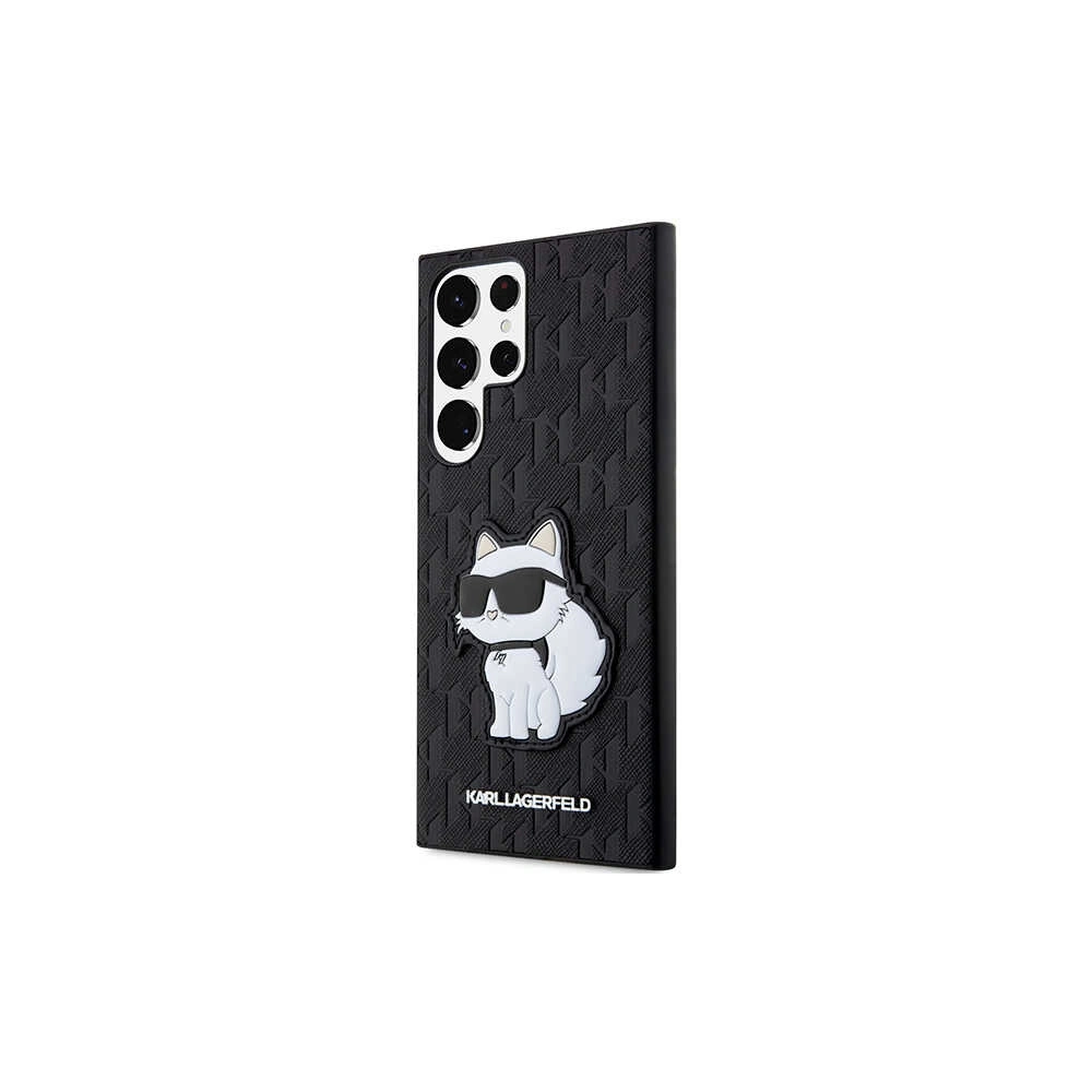 Hurtownia GSM - Etui Karl Lagerfeld KLHCS23LSAKLHCPK Samsung Galaxy S23 Ultra hardcase czarny/black Saffiano Monogram Choupette - KLD1461 - {ean13} - Hurt