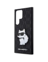 Hurtownia GSM - Etui Karl Lagerfeld KLHCS23LSAKLHCPK Samsung Galaxy S23 Ultra hardcase czarny/black Saffiano Monogram Choupette - KLD1461 - {ean13} - Hurt