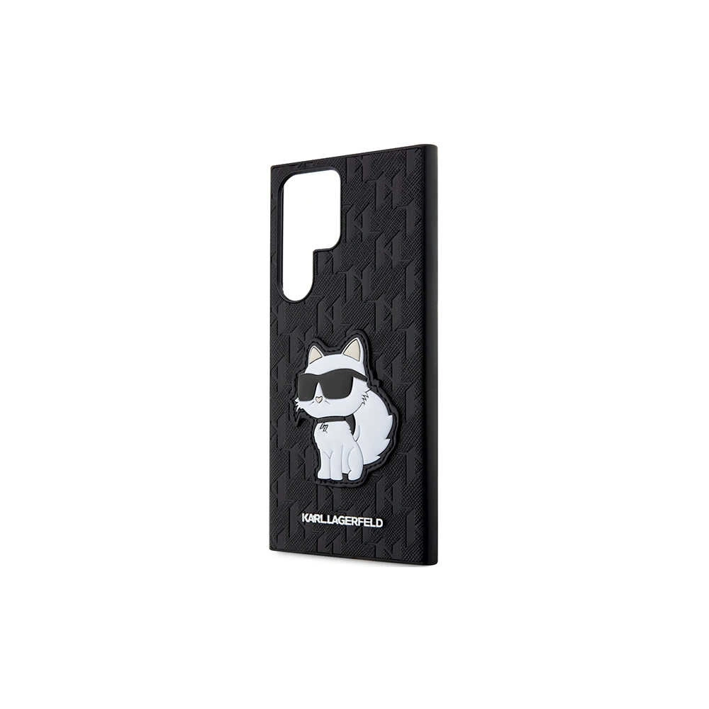 Hurtownia GSM - Etui Karl Lagerfeld KLHCS23LSAKLHCPK Samsung Galaxy S23 Ultra hardcase czarny/black Saffiano Monogram Choupette - KLD1461 - {ean13} - Hurt