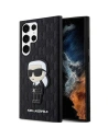 Etui Karl Lagerfeld KLHCS23LSAKLHKPK Samsung Galaxy S23 Ultra hardcase czarny/black Saffiano Monogram Ikonik