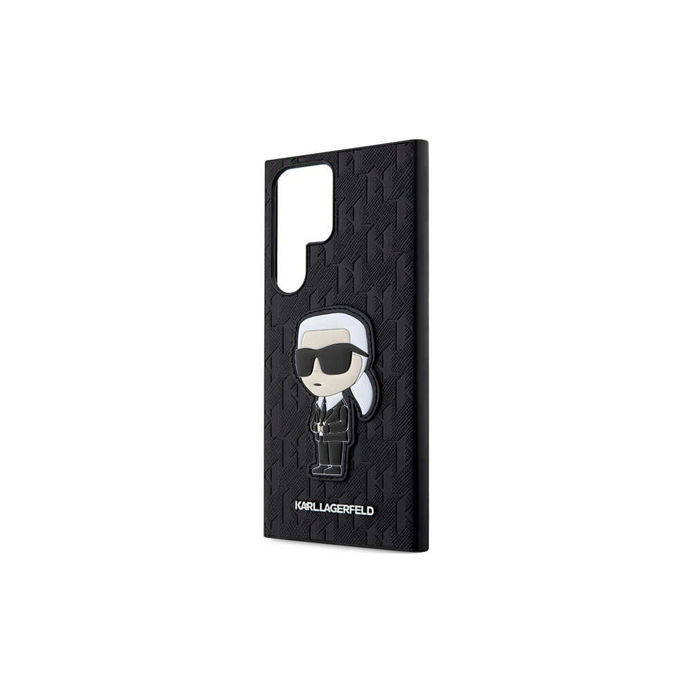 Hurtownia GSM - Etui Karl Lagerfeld KLHCS23LSAKLHKPK Samsung Galaxy S23 Ultra hardcase černý/black Saffiano Monogram Ikonik - KLD1462 - {ean13} - Hurt