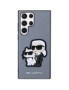 Hurtownia GSM - Etui Karl Lagerfeld KLHCS23LSANKCPG Samsung Galaxy S23 Ultra hardcase szary/grey Saffiano Karl & Choupette - KLD1464 - {ean13} - Hurt