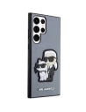 Hurtownia GSM - Etui Karl Lagerfeld KLHCS23LSANKCPG Samsung Galaxy S23 Ultra hardcase szary/grey Saffiano Karl & Choupette - KLD1464 - {ean13} - Hurt