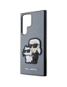 Hurtownia GSM - Etui Karl Lagerfeld KLHCS23LSANKCPG Samsung Galaxy S23 Ultra hardcase gri/grey Saffiano Karl & Choupette - KLD1464 - {ean13} - Hurt