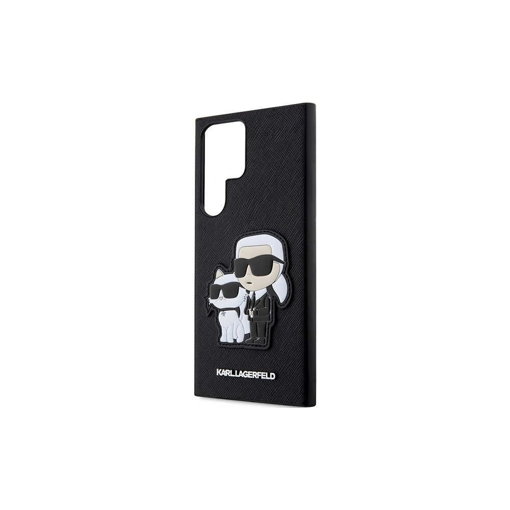 Hurtownia GSM - Etui Karl Lagerfeld KLHCS23LSANKCPK Samsung Galaxy S23 Ultra hardcase černý/black Saffiano Karl & Choupette - KLD1465 - {ean13} - Hurt