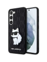 Karl Lagerfeld KLHCS23MSAKLHCPK Samsung Galaxy S23+ Plus hardcase black Saffiano Monogram Choupette
