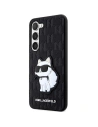 Hurtownia GSM - Etui Karl Lagerfeld KLHCS23MSAKLHCPK Samsung Galaxy S23+ Plus keménytok fekete Saffiano Monogram Choupette - KLD1466 - {ean13} - Hurt