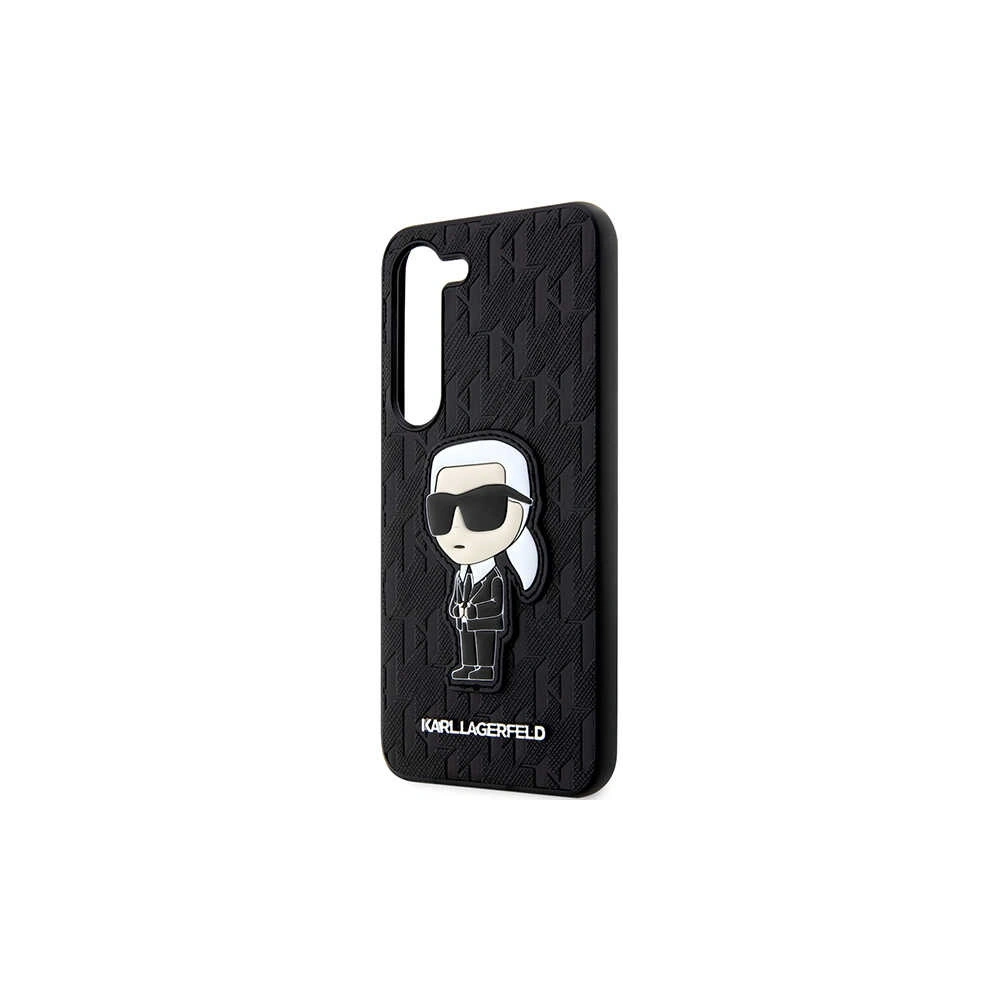 Hurtownia GSM - Etui Karl Lagerfeld KLHCS23MSAKLHKPK Samsung Galaxy S23+ Plus hardcase černý/black Saffiano Monogram Ikonik - KLD1467 - {ean13} - Hurt