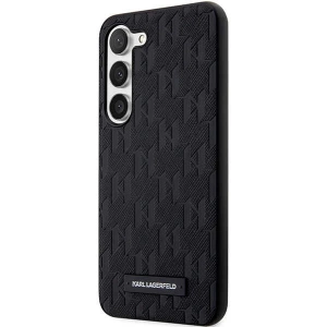 Hurtownia GSM - Etui Karl Lagerfeld KLHCS23MSAKLHPK Samsung Galaxy S23+ Plus carcasă rigidă neagră/Saffiano Mono Metal Logo - KLD1468 - {ean13} - Hurt