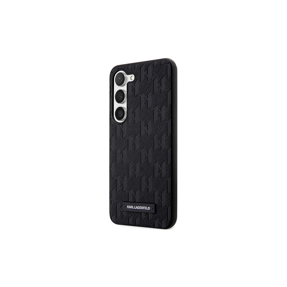 Wholesale Karl Lagerfeld KLHCS23MSAKLHPK Samsung Galaxy S23+ Plus hardcase black Saffiano Mono Metal Logo - KLD1468 - {ean13} - Hurt