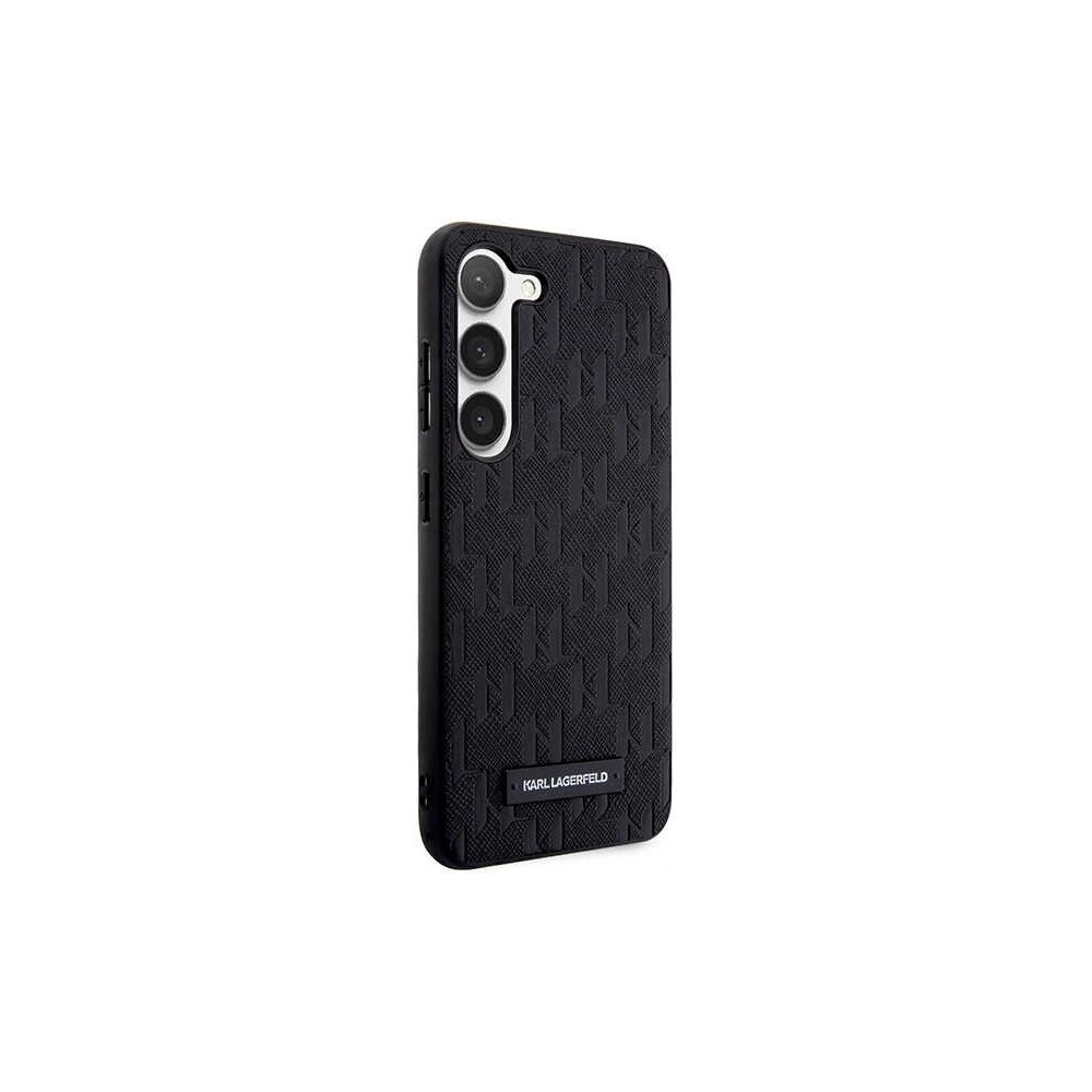 Wholesale Karl Lagerfeld KLHCS23MSAKLHPK Samsung Galaxy S23+ Plus hardcase black Saffiano Mono Metal Logo - KLD1468 - {ean13} - Hurt