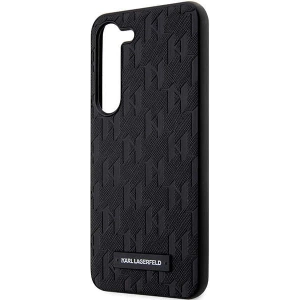 Hurtownia GSM - Etui Karl Lagerfeld KLHCS23MSAKLHPK Samsung Galaxy S23+ Plus carcasă rigidă neagră/Saffiano Mono Metal Logo - KLD1468 - {ean13} - Hurt