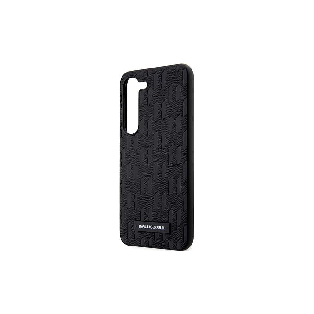 Wholesale Karl Lagerfeld KLHCS23MSAKLHPK Samsung Galaxy S23+ Plus hardcase black Saffiano Mono Metal Logo - KLD1468 - {ean13} - Hurt