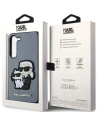 Wholesale Karl Lagerfeld KLHCS23MSANKCPG Samsung Galaxy S23+ Plus hardcase grey Saffiano Karl & Choupette - KLD1469 - {ean13} - Hurt