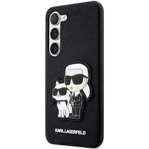 Hurtownia GSM - Etui Karl Lagerfeld KLHCS23MSANKCPK Samsung Galaxy S23+ Plus hardcase negru/black Saffiano Karl & Choupette - KLD1470 - {ean13} - Hurt