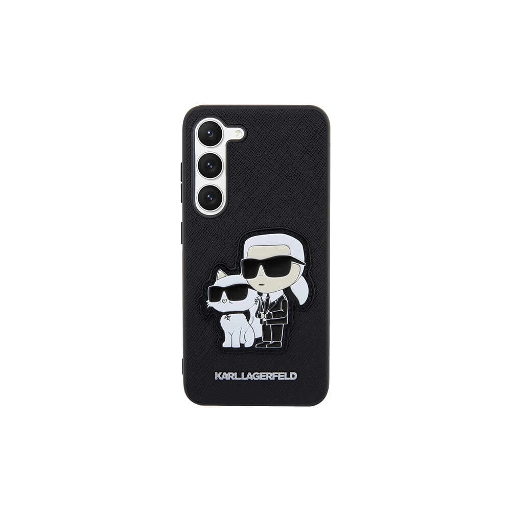 Hurtownia GSM - Etui Karl Lagerfeld KLHCS23MSANKCPK Samsung Galaxy S23+ Plus hardcase černý/black Saffiano Karl & Choupette - KLD1470 - {ean13} - Hurt