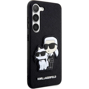 Hurtownia GSM - Etui Karl Lagerfeld KLHCS23MSANKCPK Samsung Galaxy S23+ Plus hardcase negru/black Saffiano Karl & Choupette - KLD1470 - {ean13} - Hurt