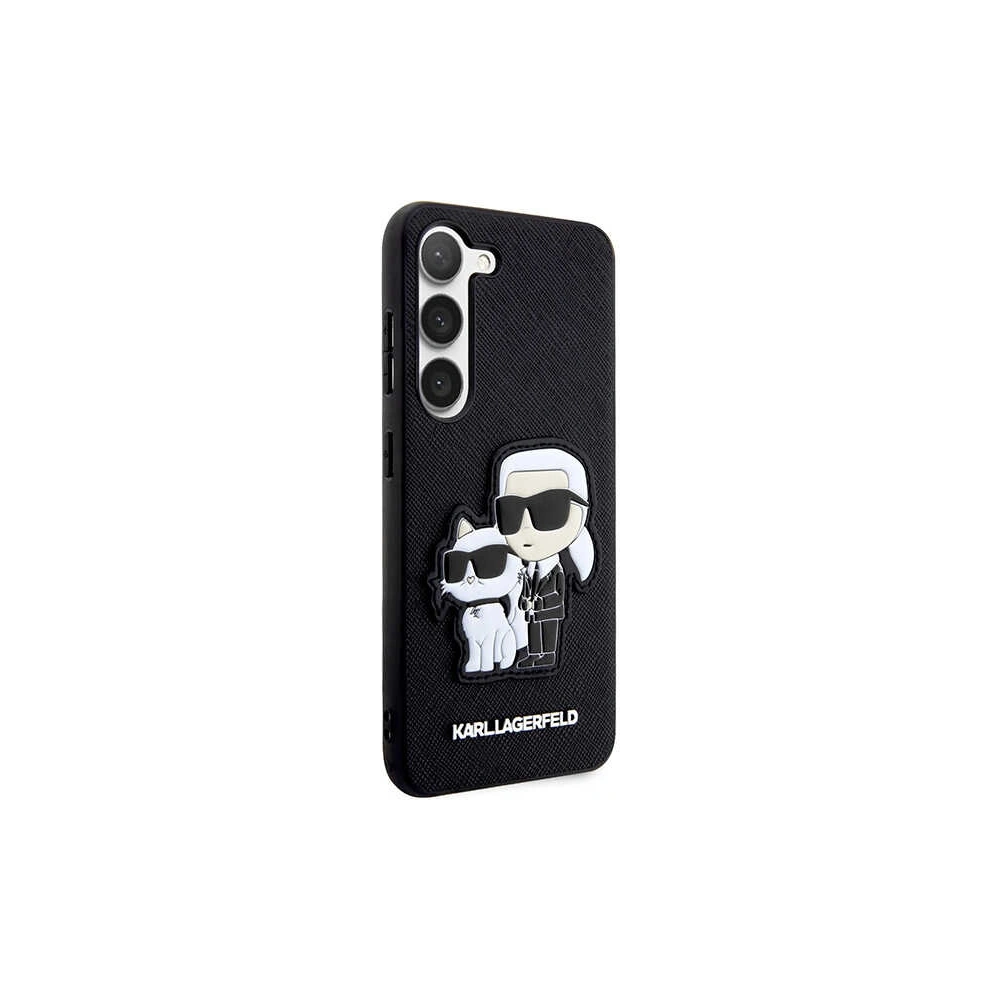 Hurtownia GSM - Etui Karl Lagerfeld KLHCS23MSANKCPK Samsung Galaxy S23+ Plus hardcase černý/black Saffiano Karl & Choupette - KLD1470 - {ean13} - Hurt
