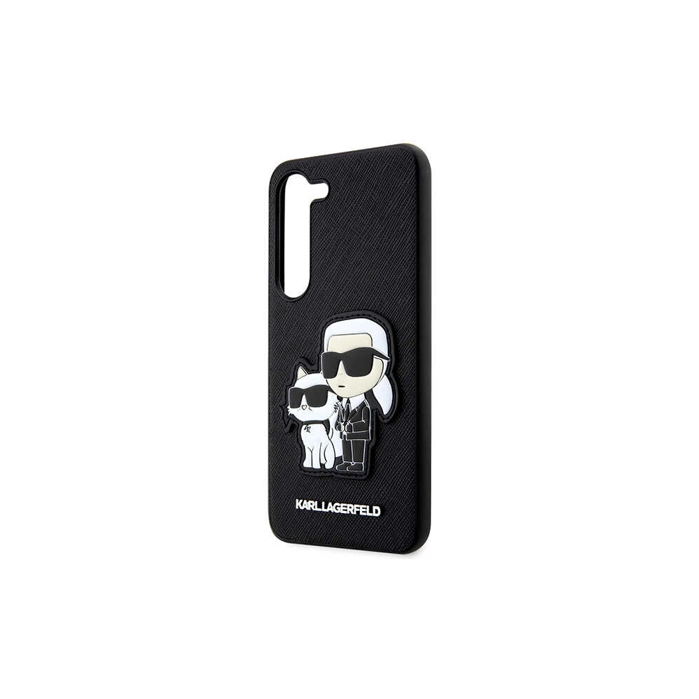 Hurtownia GSM - Etui Karl Lagerfeld KLHCS23MSANKCPK Samsung Galaxy S23+ Plus hardcase černý/black Saffiano Karl & Choupette - KLD1470 - {ean13} - Hurt