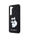 Hurtownia GSM - Etui Karl Lagerfeld KLHCS23SSAKLHCPK Samsung Galaxy S23 hardcase negru/black Saffiano Monogram Choupette - KLD1471 - {ean13} - Hurt