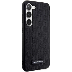 Hurtownia GSM - Etui Karl Lagerfeld KLHCS23SSAKLHPK Samsung Galaxy S23 kemény tok fekete/Saffiano Mono Metal Logo - KLD1473 - {ean13} - Hurt