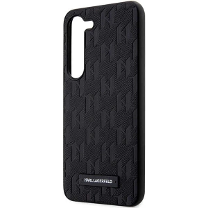 Hurtownia GSM - Etui Karl Lagerfeld KLHCS23SSAKLHPK Samsung Galaxy S23 kemény tok fekete/Saffiano Mono Metal Logo - KLD1473 - {ean13} - Hurt