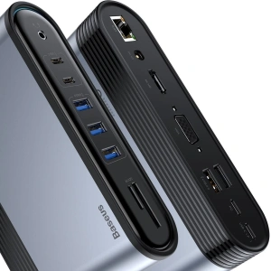 Hurtownia GSM - [OUTLET] Dokkoló állomás Baseus Working Station, HUB USB-C 16w1 - OT-430 - {ean13} - Hurt
