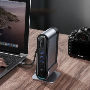 Hurtownia GSM - [OUTLET] Dockingstation Baseus Working Station, HUB USB-C 16w1 - OT-430 - {ean13} - Hurt