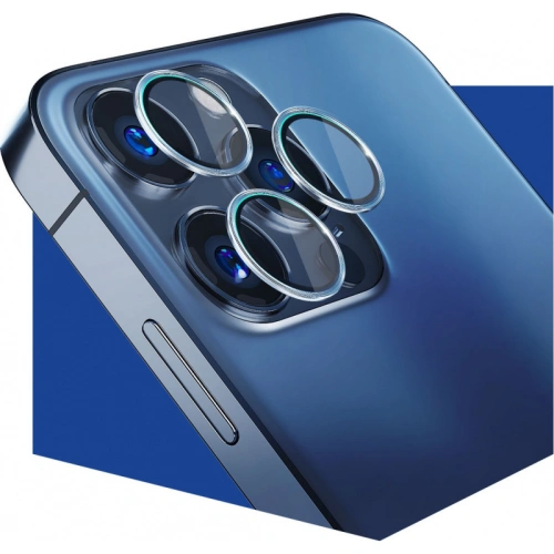 Szkło hybrydowe na obiektyw aparatu 3MK Lens Protection Pro Samsung Galaxy S23 Ultra black