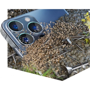 Hurtownia GSM - Sticlă hibridă pentru obiectivul aparatului 3MK Lens Protection Pro Samsung Galaxy S23+ Plus negru - 3MK4468 - {ean13} - Hurt
