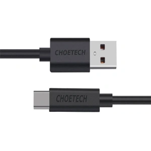 Hurtownia GSM - Cablul Choetech AC0002 USB-A/USB-C 1m (negru) - CHT33 - {ean13} - Hurt