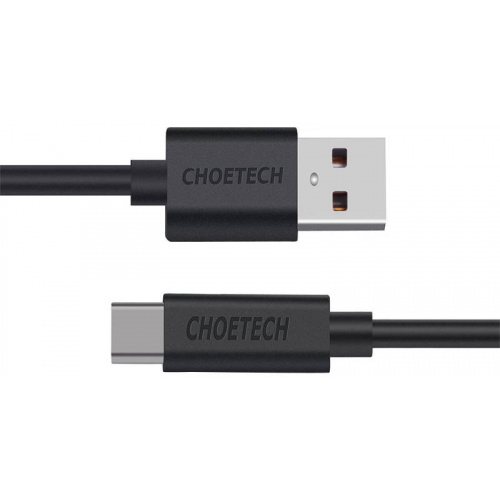 Hurtownia Choetech - 6971824970692 - CHT33 - Kabel Choetech AC0002 USB-A/USB-C 1m (czarny) - B2B homescreen