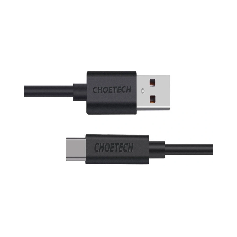 Hurtownia GSM - Cablul Choetech AC0002 USB-A/USB-C 1m (negru) - CHT33 - {ean13} - Hurt