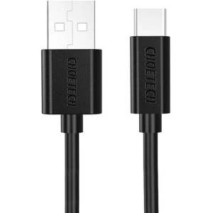 Hurtownia GSM - Cablul Choetech AC0002 USB-A/USB-C 1m (negru) - CHT33 - {ean13} - Hurt