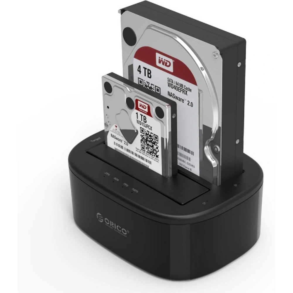 Hurtownia GSM - Dokovací stanice Orico HDD/SSD 3,5 / 2,5" SATA s funkcí duplikátoru - ORC14 - {ean13} - Hurt