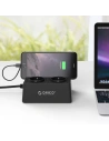 Hurtownia GSM - Listwa zasilająca / hub Orico 5x USB 2.4A 2500W (czarna) - ORC15 - {ean13} - Hurt