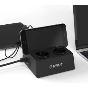 Hurtownia GSM - Napájecí lišta / hub Orico 5x USB 2.4A 2500W (černá) - ORC15 - {ean13} - Hurt